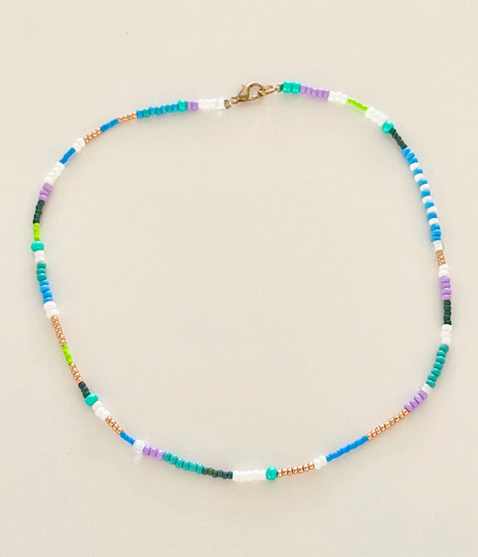 TIger Blue Necklace